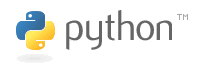 Python logo (GIF image used to demonstrate binary file reading)