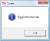 Screenshot of the showinfo dialog