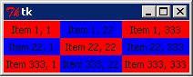 The 3x3 grid configured to expand, shown at its default size